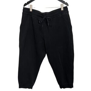 Lululemon Scuba High-Rise Cropped Jogger Sweatpants Women's Size 18 Plus Size